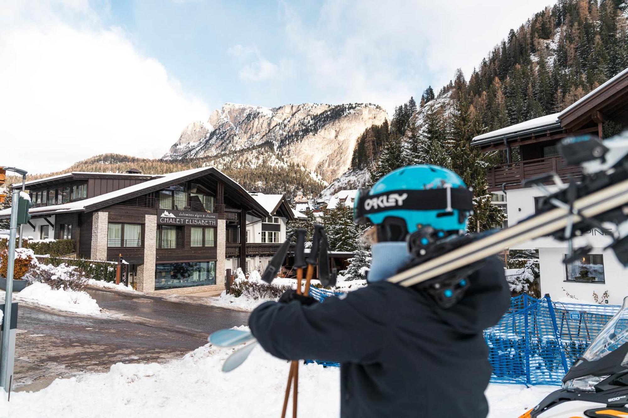 Chalet Elisabeth Dolomites Alpin & Charme Selva di Val Gardena Bagian luar foto